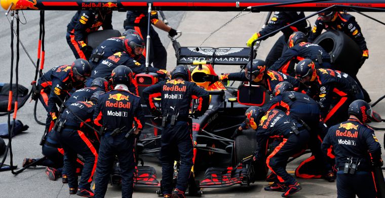 Red Bull wint DHL Fastest Pitstop Award