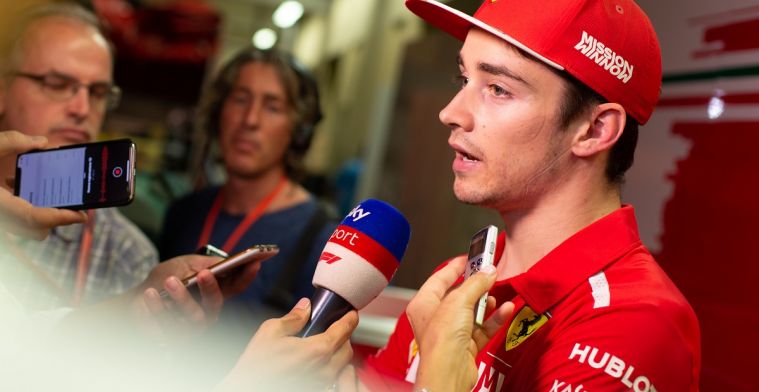 Leclerc over verschil Vettel: 'Je kunt na twee dagen geen vergelijkingen maken'
