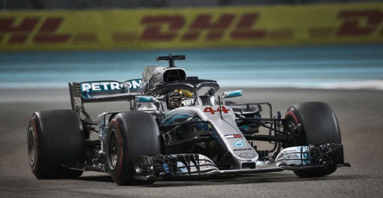 Mercedes: De reden waarom Lewis Hamilton zo vroeg naar binnen kwam in Abu Dhabi