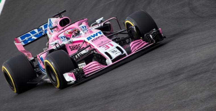 Racing Point F1 behoudt roze livery in 2019