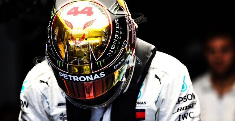 Lewis Hamilton over kampioensbeker: Denk niet dat het tot me doordringt