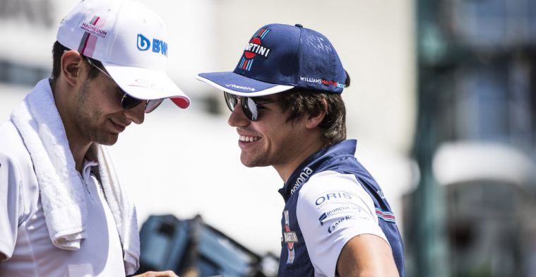 Stroll mag blij zijn met Perez: Sergio is goed vergelijkingsmateriaal voor Lance