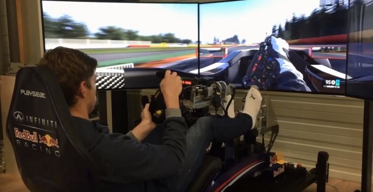 Simmaatje van Max Verstappen: Hij is gigantisch snel en rijdt zo perfect