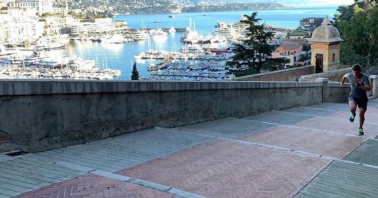 Max Verstappen traint zich suf in Monaco