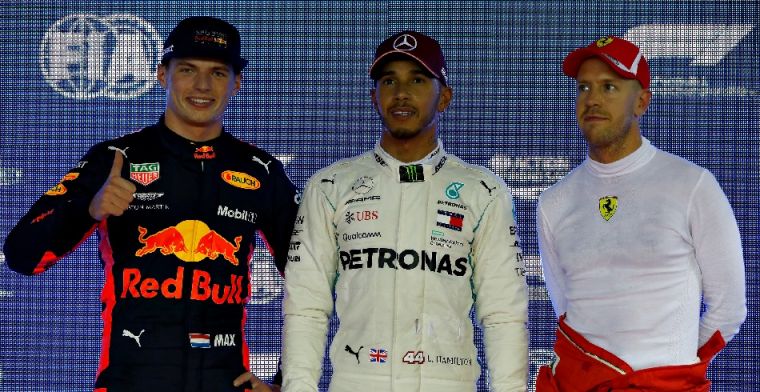 Vettel en Hamilton loven Max Verstappen: Als Red Bull ook goed werk levert...