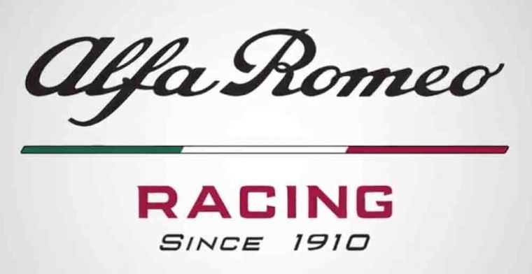 Alfa Romeo Racing vervangt de naam van Sauber