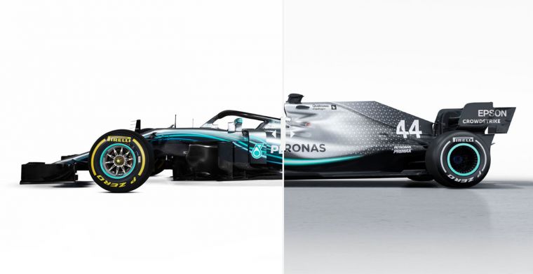 Vergelijk: De Mercedes van 2018 met die van 2019