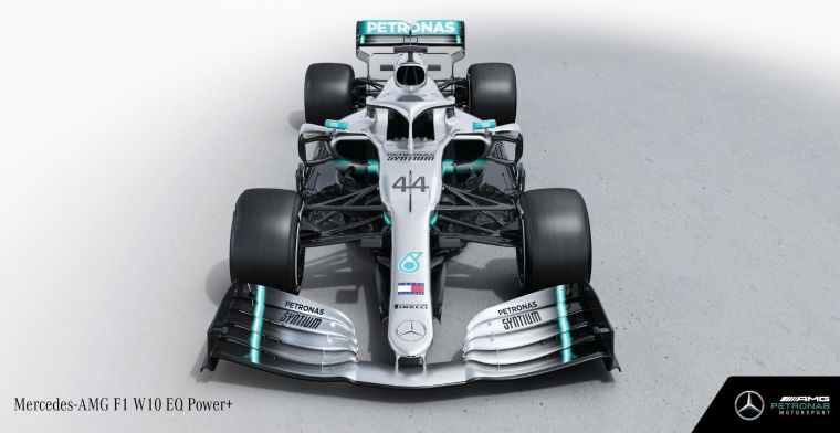 Mercedes toont voor het eerst de F1-bolide van 2019
