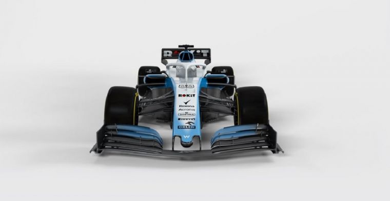 De nieuwe FW42-bolide van Williams voor 2019