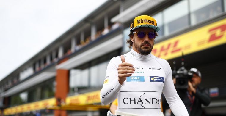 Mclaren: 'Als we een reservecoureur nodig hebben, dan is Alonso een optie'
