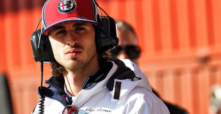 Giovinazzi: 'Kimi en ik zullen een sterk team vormen'