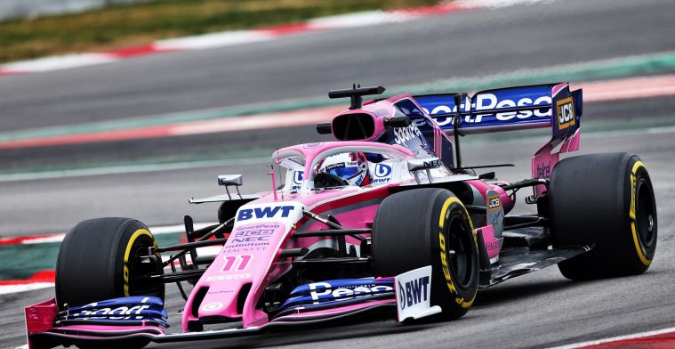 Racing Point heeft zelfde chassis als Force India van vorig jaar