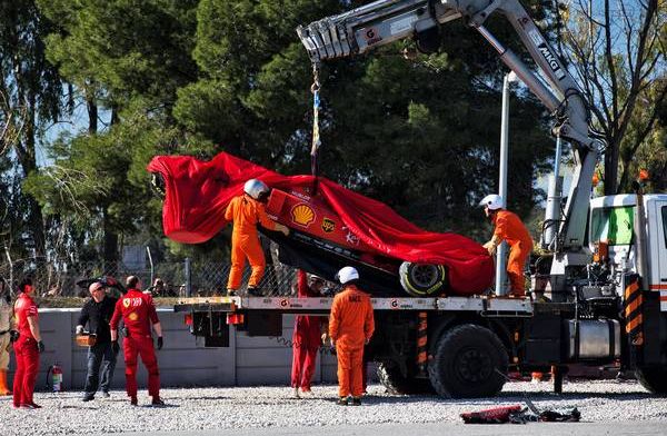 Ferrari achterhaalt mogelijke reden crash Vettel