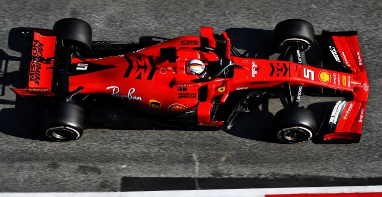 Ferrari gooit handdoek in de ring na probleem met SF90 van Vettel