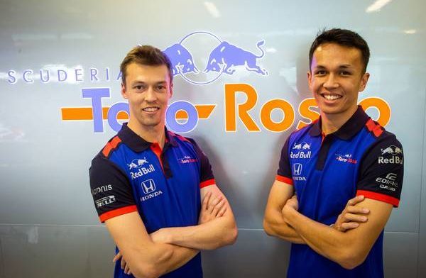 Albon ziet teamgenoot Kvyat als leider bij Toro Rosso