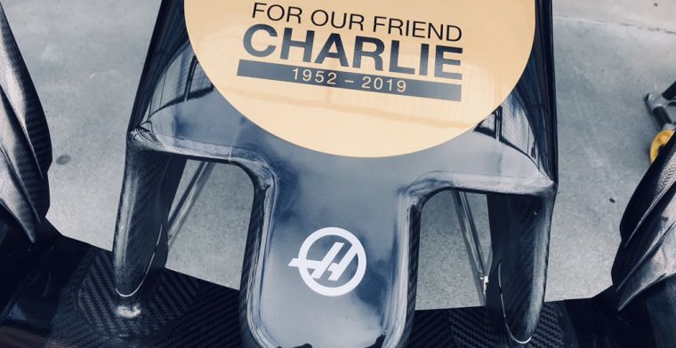 Haas brengt eerbetoon aan Charlie Whiting: Zonder hem waren wij hier niet