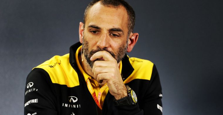 Abiteboul over Ricciardo: Wij halen niet op die manier in bij de start