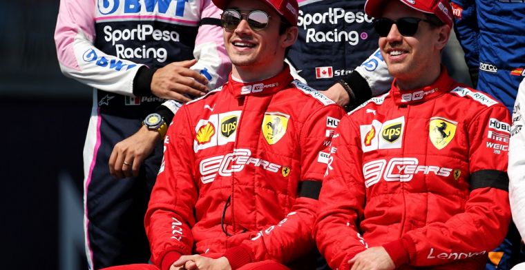 Leclerc: 'Ik ben de nummer twee en mag alleen vrij racen in kwalificatie'