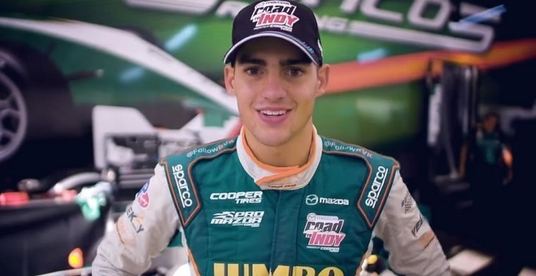 Rinus van Kalmthout staat leiding Indy Lights kampioenschap af