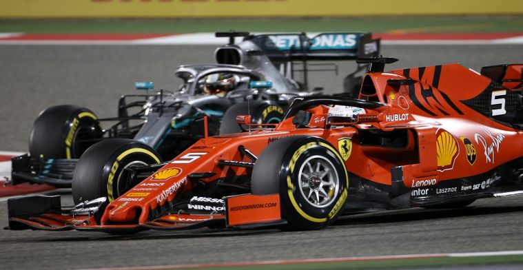 'Ferrari heeft een voorsprong van 38PK op Mercedes'