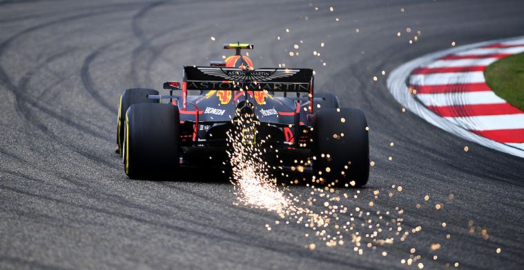 Red Bull Racing krijgt boete opgelegd na VT1 China