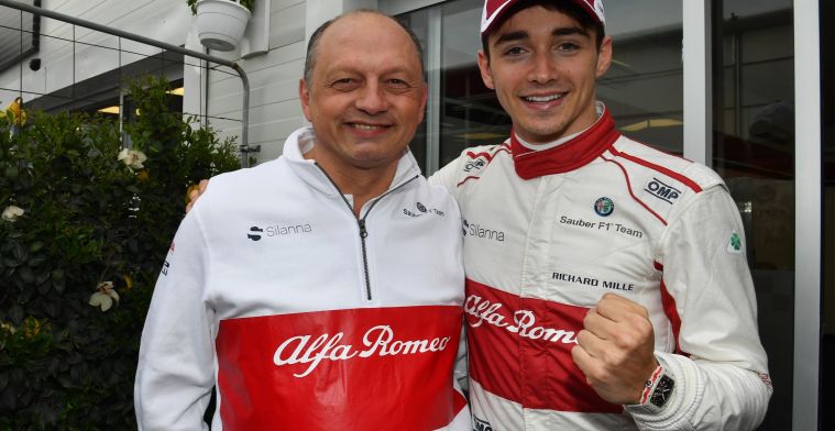 Alfa Romeo-teambaas Vasseur: Charles hoeft echt niet lang meer te wachten
