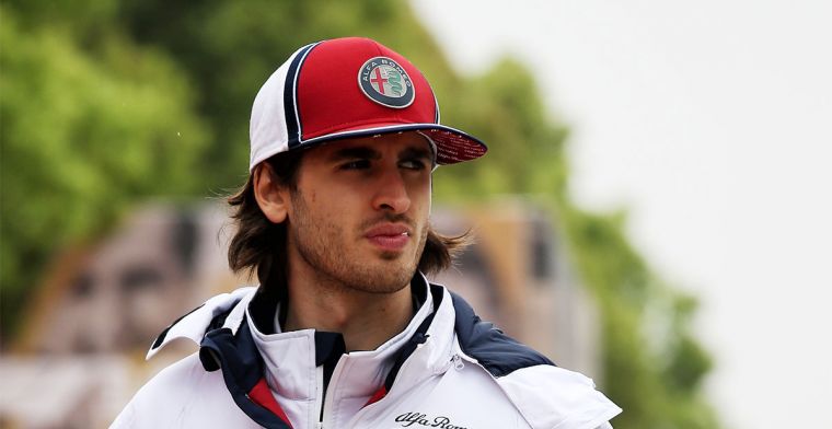 Giovinazzi ontvangt tien plaatsen gridstraf voor GP van Azerbeidzjan