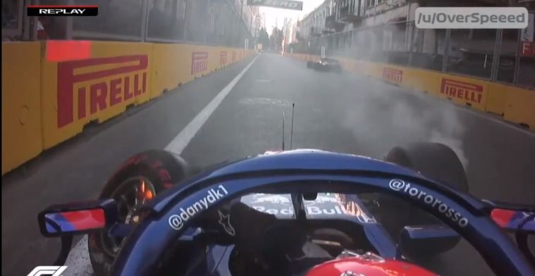 VIDEO Ook Daniil Kvyat rijdt auto plat in VT2