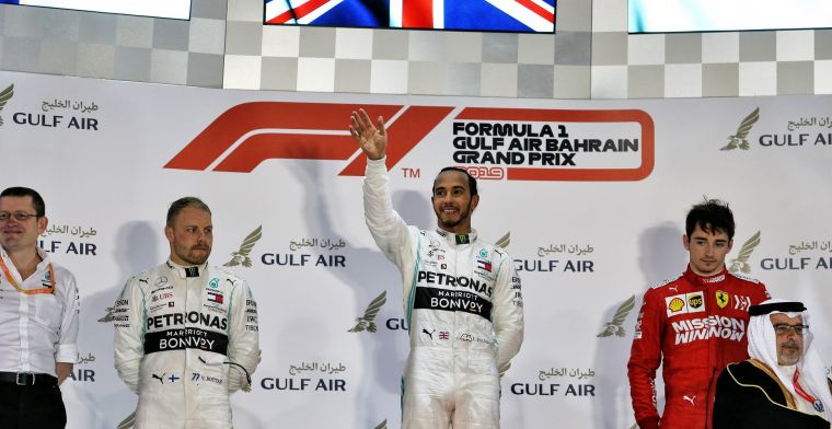 Hamilton en Bottas leven mee met Leclerc: Zo zijn wij racers nu eenmaal