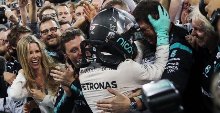 Nico Rosberg wisselde naar zwarte helm voor 0,002 seconden tijdwinst