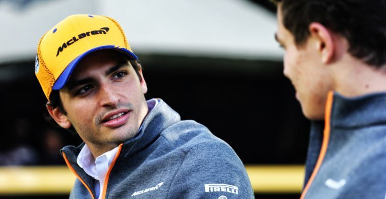 Sainz benadrukt: 'Nog genoeg werk aan de winkel voor McLaren'
