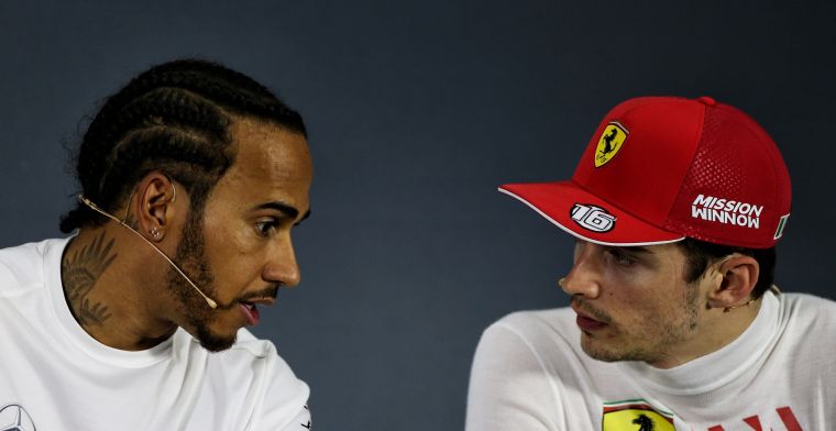 Hamilton herkent zichzelf in Leclerc: Echte racers zetten zich daar tegen af