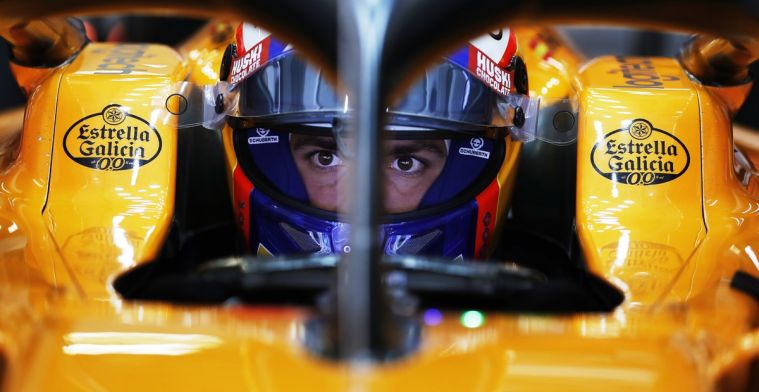 Sainz: Ik wil McLaren als het beste van de rest zien