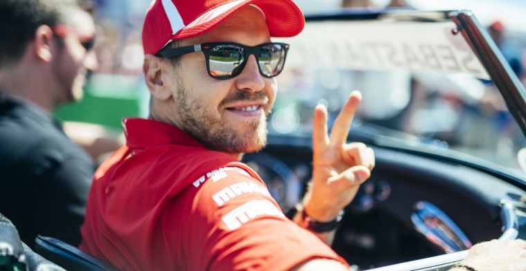 Sebastian Vettel ging wanhopig bocht één in: “Ik moest wel iets proberen!”