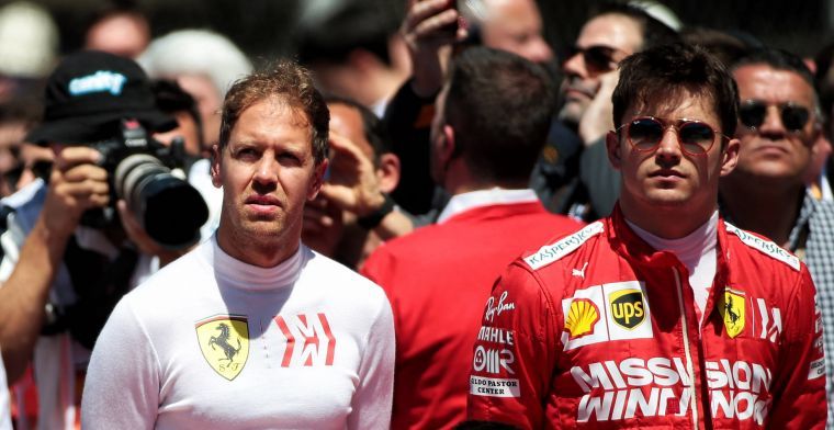 Vettel: 'Verstappen had dezelfde pace als Ferrari in Spanje'