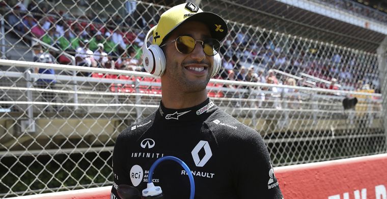 Ricciardo behoudt moed: 'Werkt motiverend'