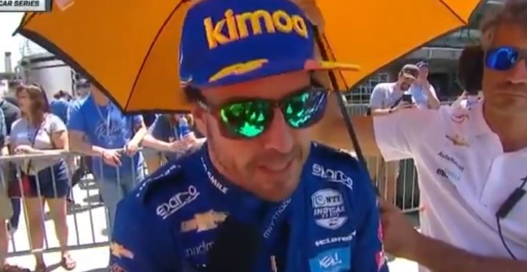 Fernando Alonso kijkt terug op dramatische eerste kwalificatiesessie Indy 500
