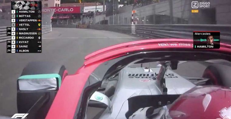 Lewis Hamilton uit zijn dak na pole position kwalificatie Monaco