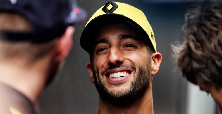 Daniel Ricciardo is nog terughoudend over 'mega upgrade' Renault voor Franse GP