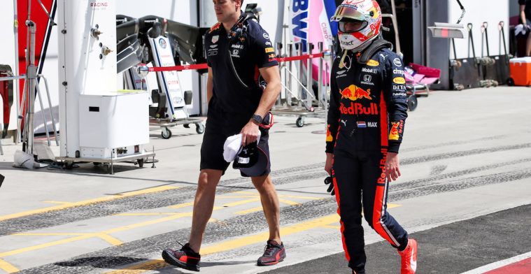 Verstappen na uitschakeling: 'Niet op gelijk niveau met Mercedes en Ferrari'