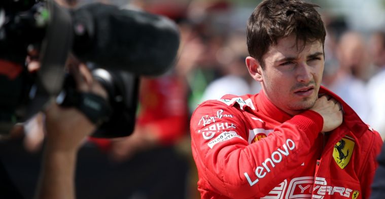 Leclerc kreeg niks te horen over de tijdstraf van Vettel