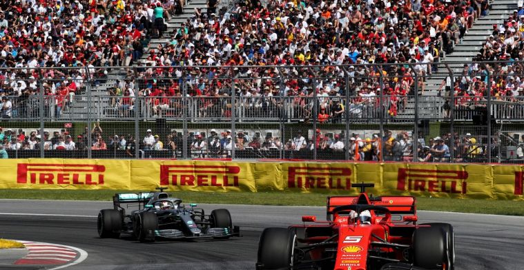 De rapportcijfers na de Grand Prix van Canada: Pluim voor Vettel ondanks tijdstraf