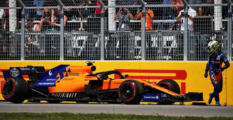McLaren ontdekt Norris' probleem in Canada
