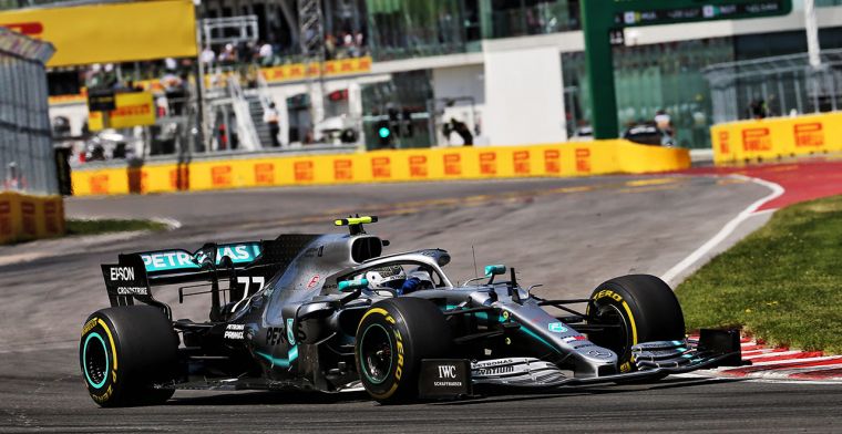 Bottas: 'W10 is de beste auto van Mercedes-era'