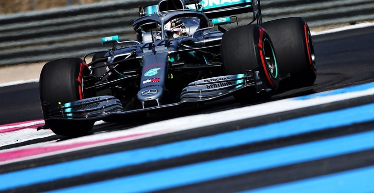Lewis Hamilton: Wist de auto nog goed op te vangen