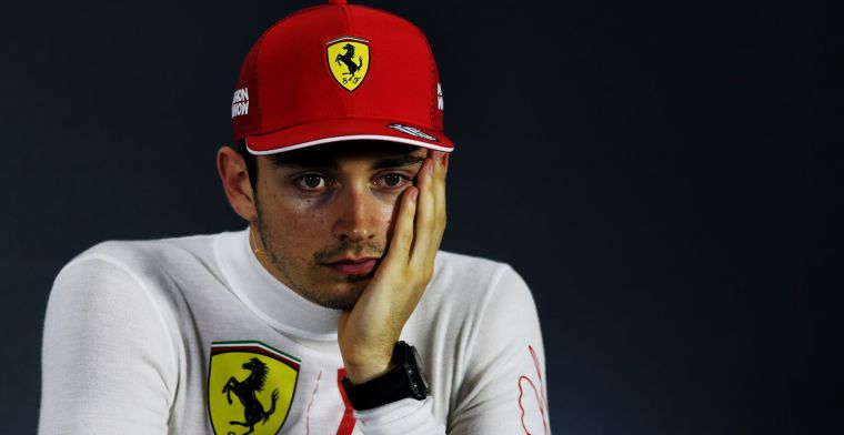 Leclerc is boos na afgenomen P1: 'Tweede poging van Verstappen was niet netjes'
