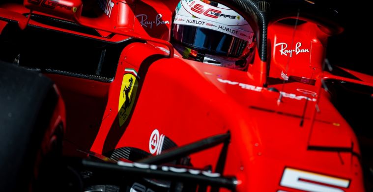 Vettel verkiest snelle bochten boven technische op het circuit van Silverstone