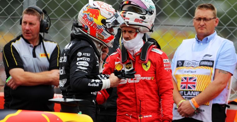 Vettel na crash: Verontschuldiging is belangrijker dan tijdstraf