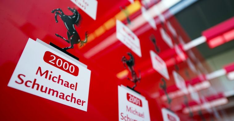 21 juli, de dag dat Schumacher al zijn vijfde wereldtitel won