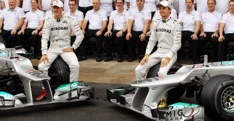 Rosberg: Wat ik van Schumacher geleerd heb, hielp mij bij behalen wereldtitel